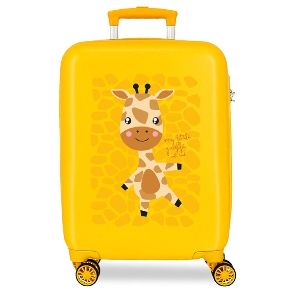 Dečji kofer 55cm Roll Road Happy Pets Giraffe yellow 49911