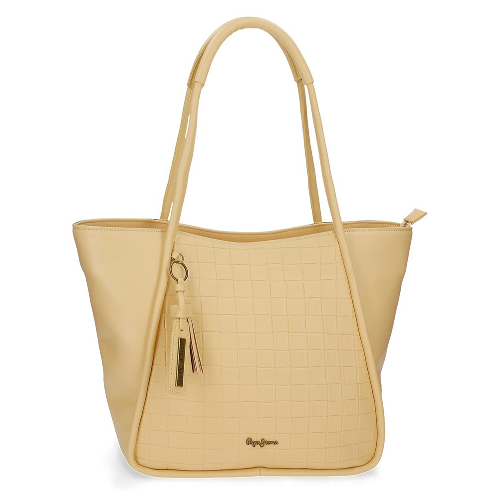 Velika ženska tašna Pepe Jeans Naiara pastel yellow 70975