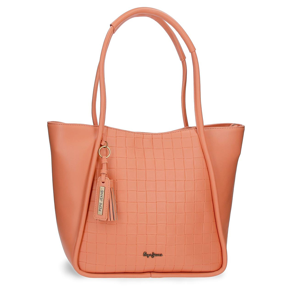 Velika ženska tašna Pepe Jeans Naiara apricot 70975