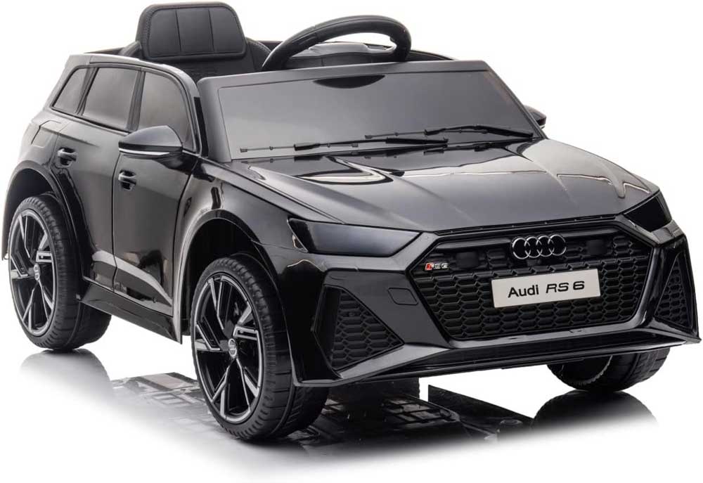 Audi RS6 Licencirani dečiji automobil na baterije Crni