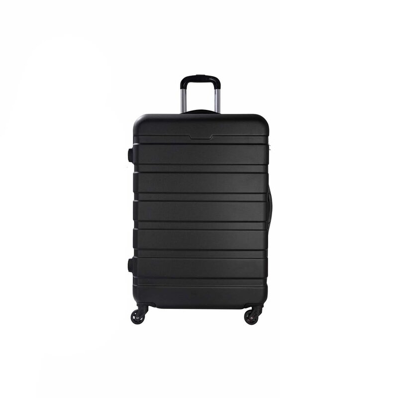 Putni kofer 70 cm ABS sivi — tvrda školjka, 4 točka