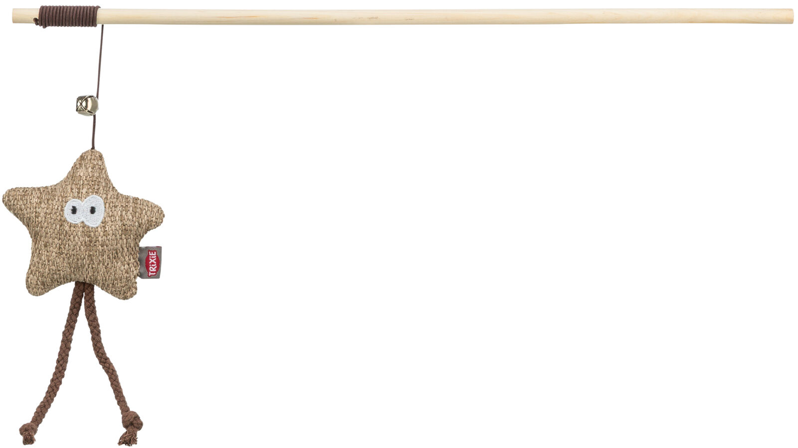 Igračka za mačke Zvezda na drvenom štapu 38cm TRIXIE 45675