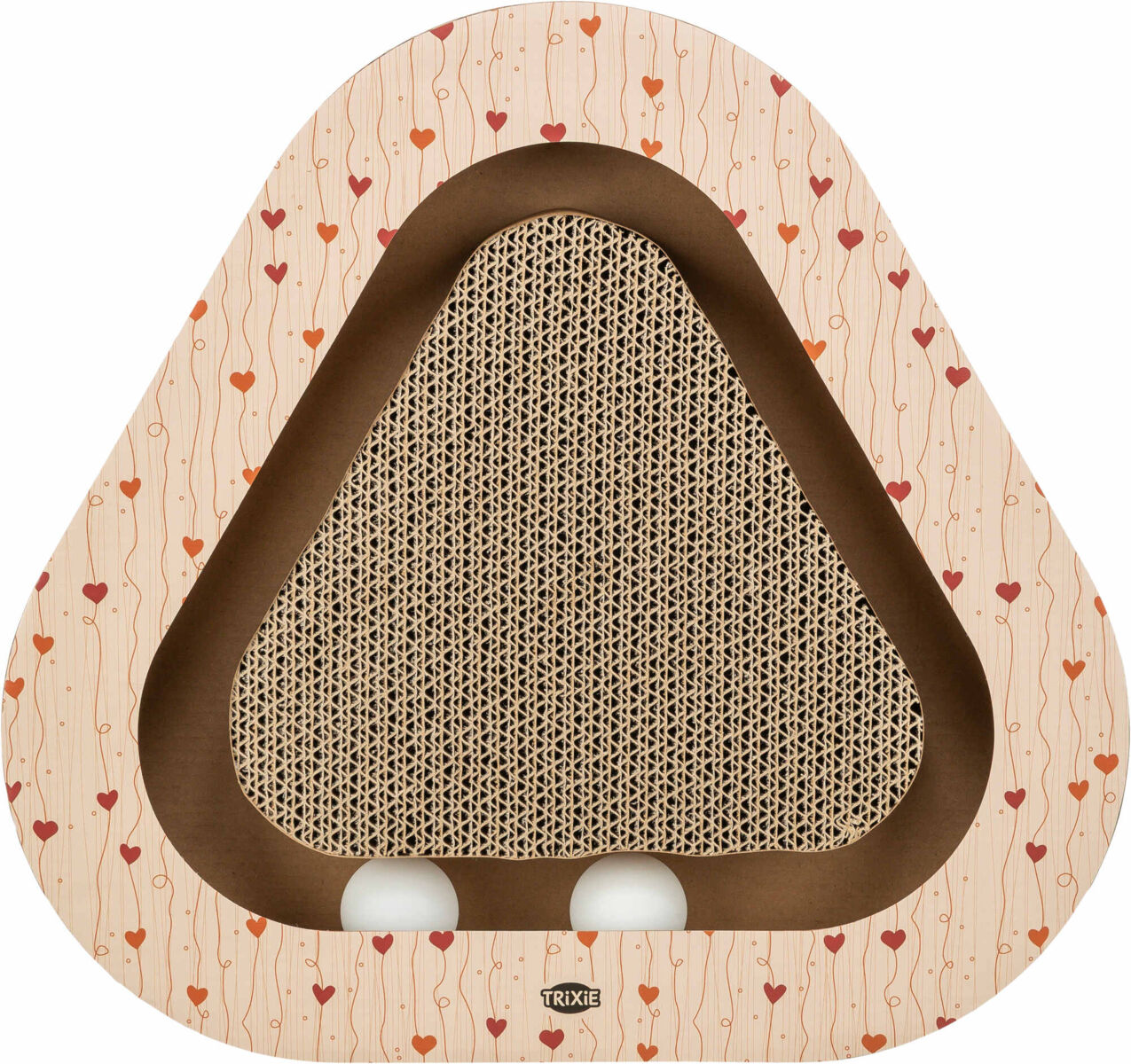 Kartonska grebalica za mačke 36cm sa lopticama Valentine TRIXIE 99352394
