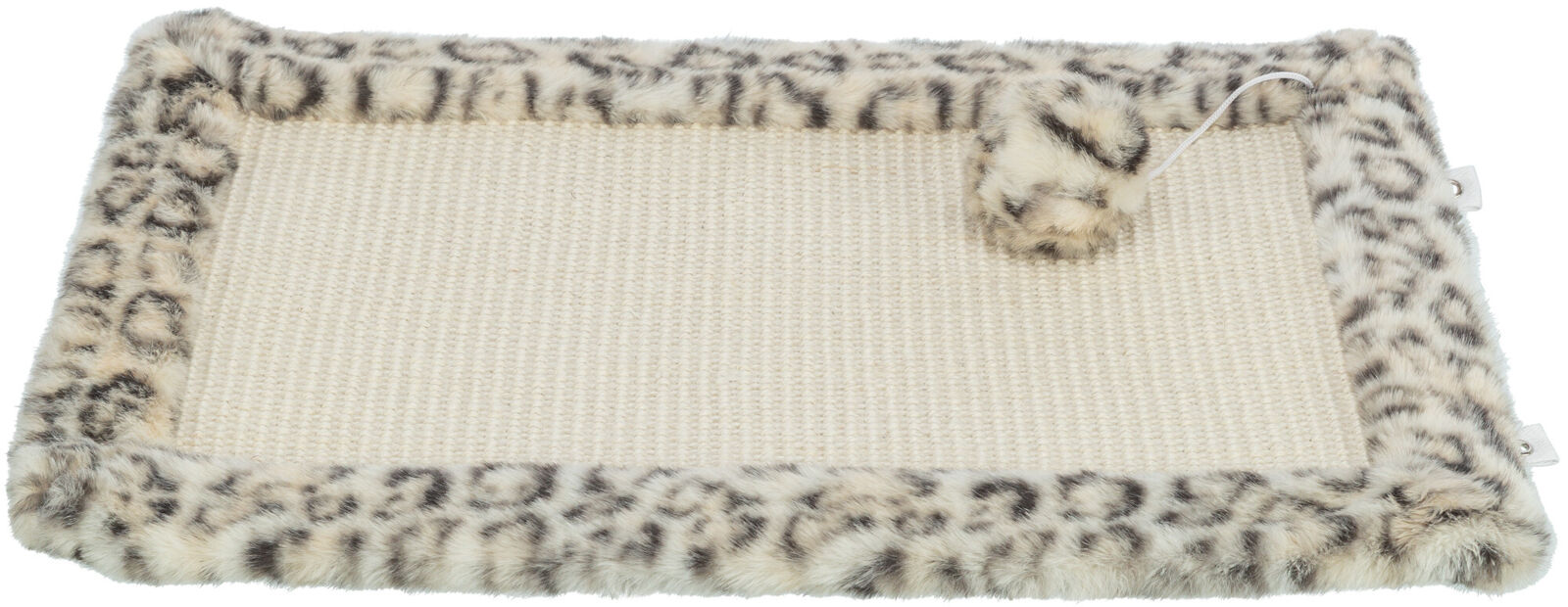 Prostirka grebalica za mačke 55cm sa lopticom Leo beige TRIXIE 48170