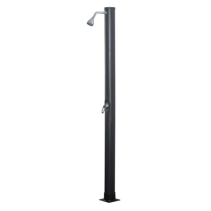 Solarni tuš 20 L – aluminijumska baza sa bakarnim ventilima