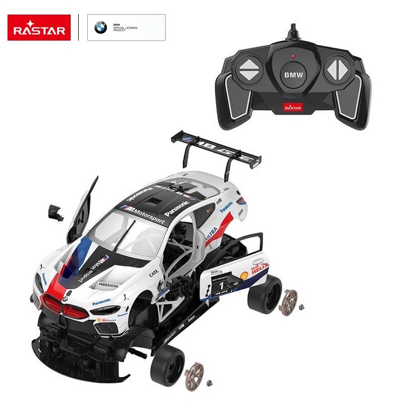 Rastar R/C automobil BMW M8 GTE 1:18 – model za sklapanje