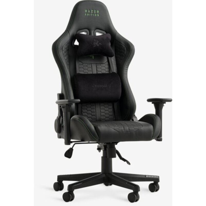 Gejmerska stolica LEGEND TYPE Z Razer Edition™, crna/zelena