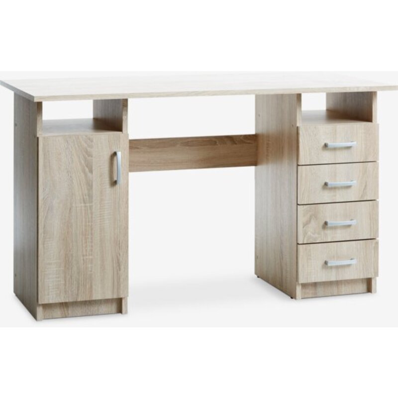 Radni sto EVETOFTE 60x125 cm, svetao hrast