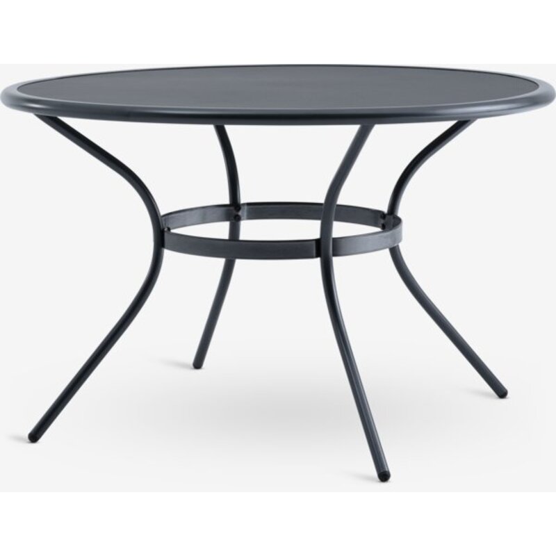 Baštenski sto LARVIK Ø120 cm, siva
