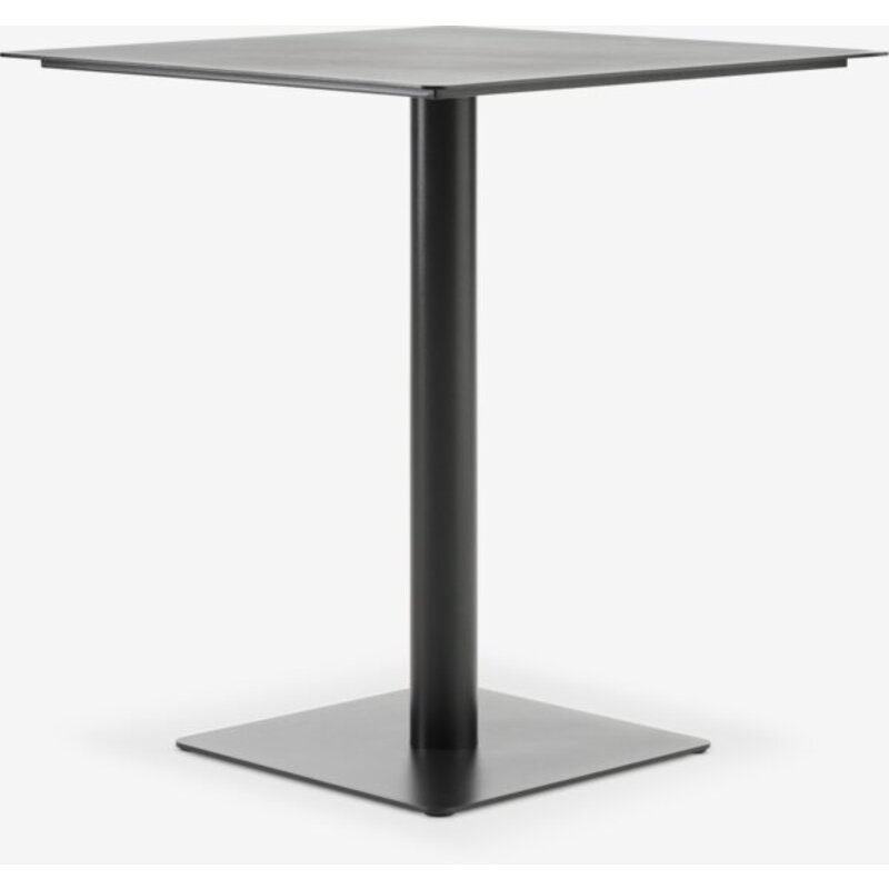Baštenski bistro stočić KAPPRUET 65x65 cm, crna
