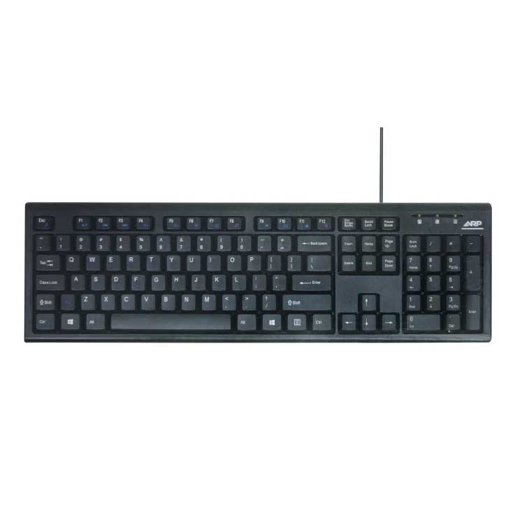 USB tastatura US-ENG layout 105 tastera – crna