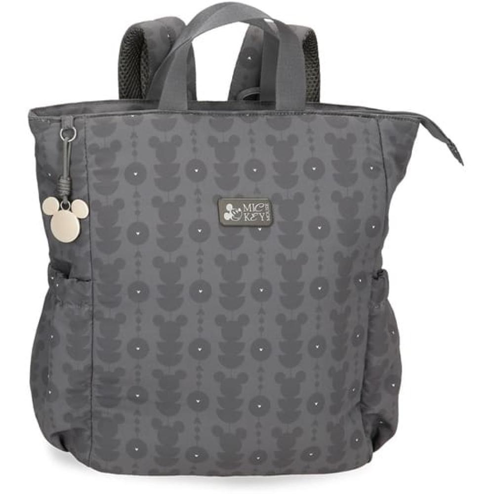 Ranac - torba za bebine stvari Disney Mickey Zenia grey 33722