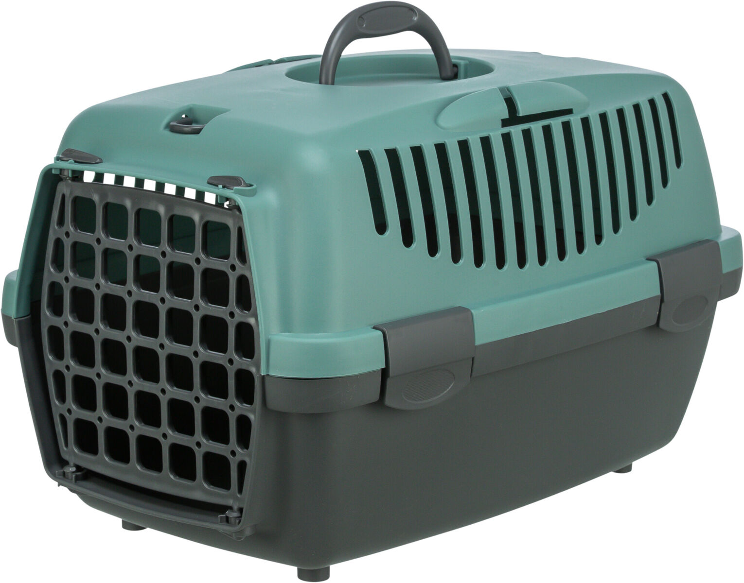Transporter za mačke i male pse  do 6kg Capri 1 vel.XS dark grey/petrol TRIXIE 398111