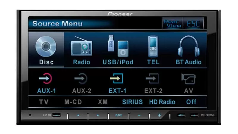 Pioneer AVH-P4100 DVD player