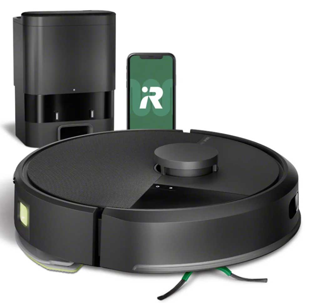 iRobot Roomba 105 Combo Robot usisivač sa AutoEmpty bazom Crni