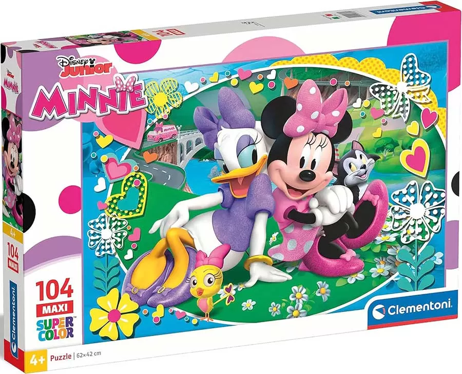 Puzzle slagalica 104 maxi dela Disney Minnie Clementoni 23708