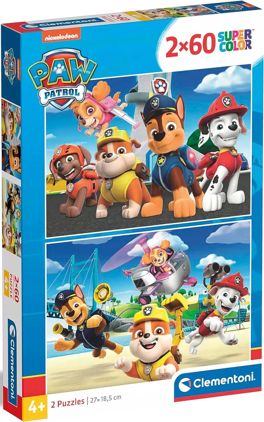 Puzzle slagalice 2x60 delova Paw Patrol Clementoni 21623