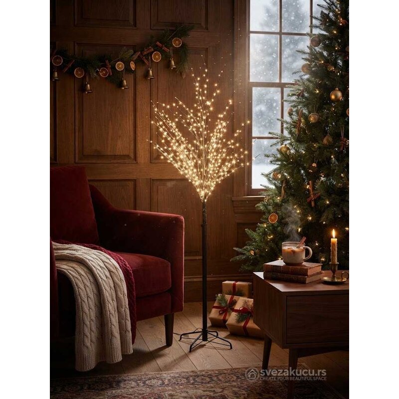 AURORA svetleće drvo 150cm 450 LED lampica sa tajmerom