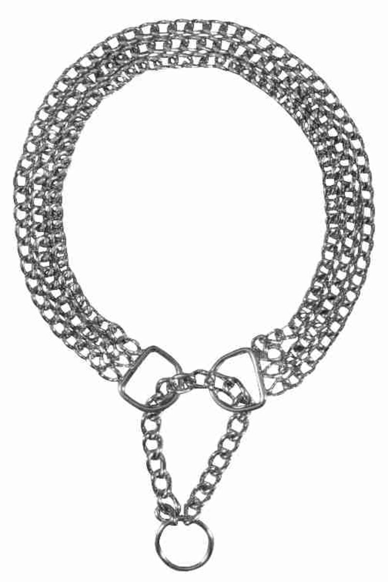 Ogrlica - poludavilica za pse troredna 65cm TRIXIE 2269