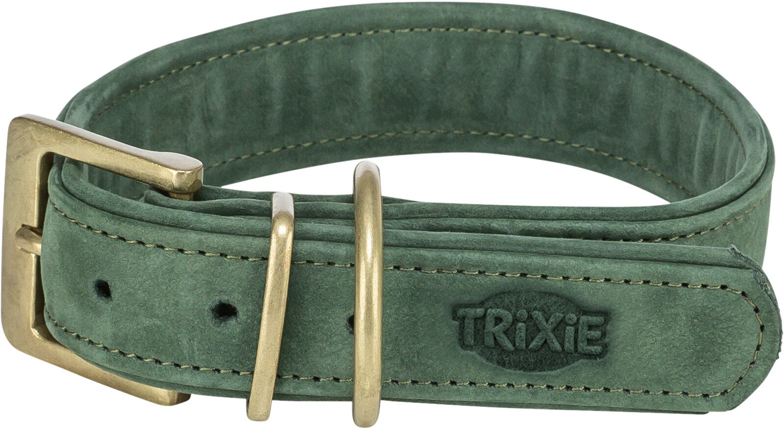Kožna ogrlica za pse 27-34cm Pure sage TRIXIE 1885034