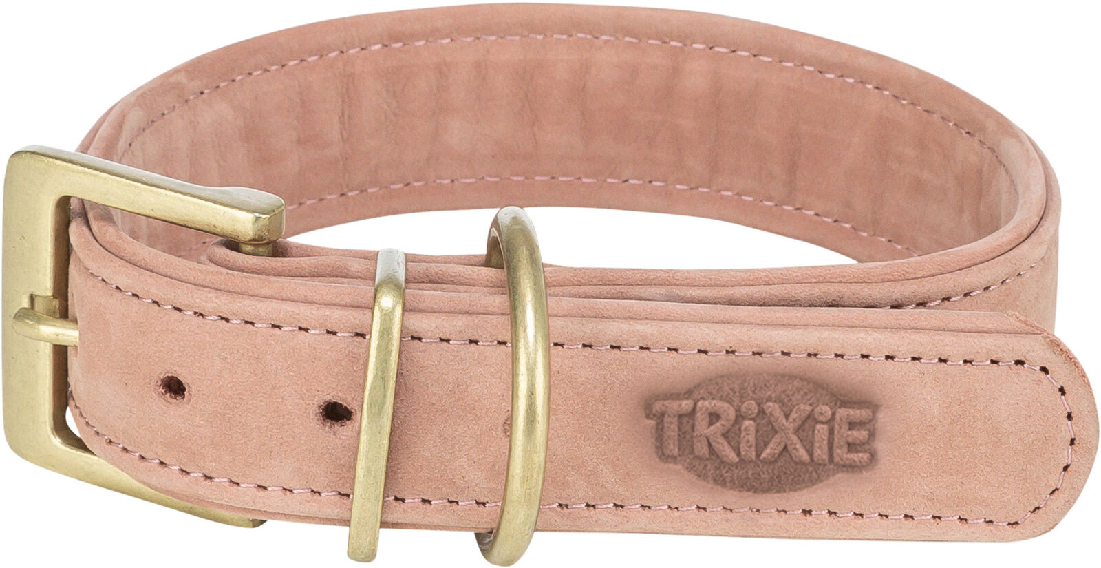 Kožna ogrlica za pse 36-43cm Pure pink TRIXIE 1887035