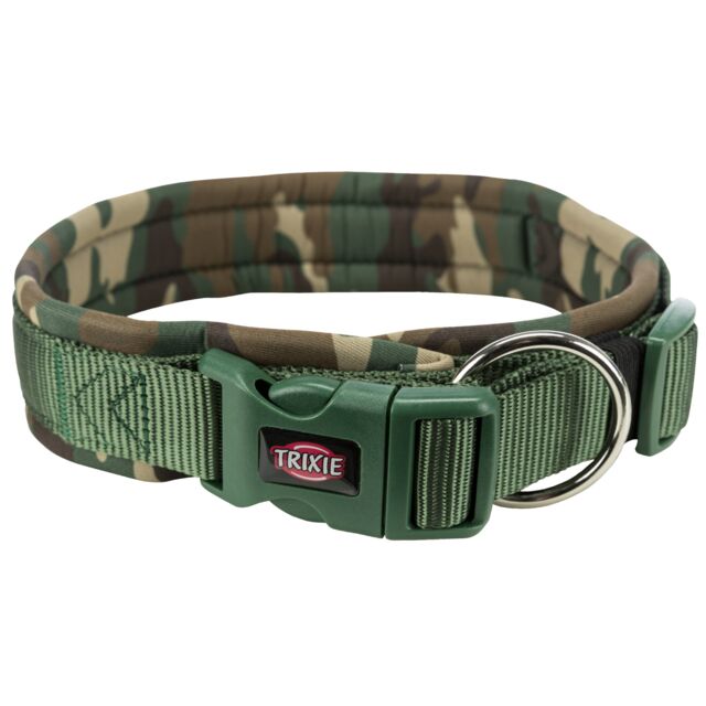 Ogrlica za pse 49-55cm Premium camouflage green TRIXIE 1988523