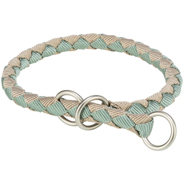 Ogrlica poludavilica za pse 39-45cm Cavo sage/sand TRIXIE 143834
