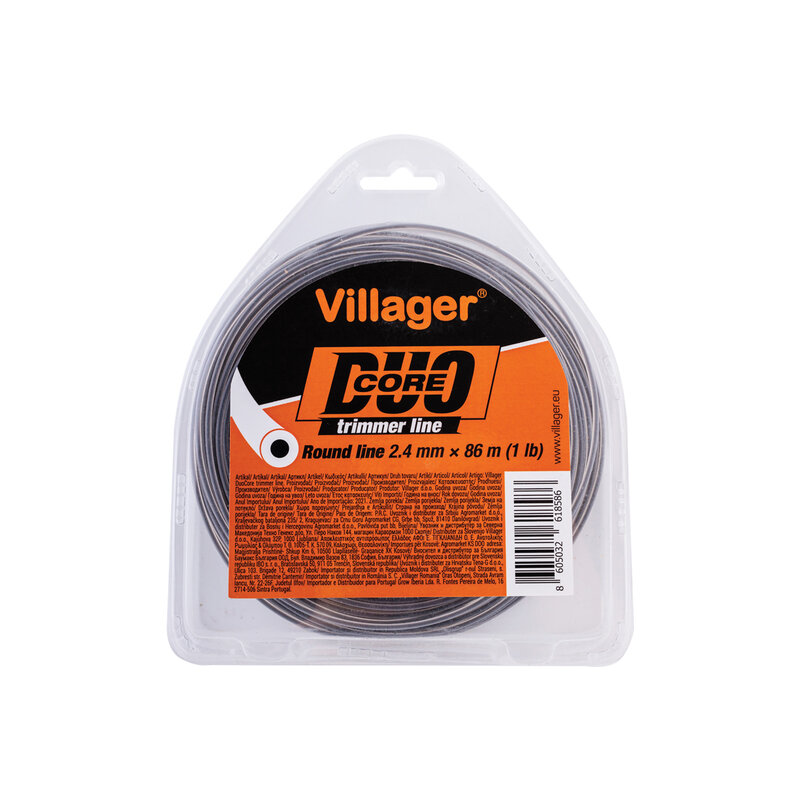Silk za trimer Villager 2.7mm, 1360m, Duo Core, okrugla nit