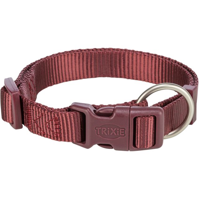 Ogrlica za pse 22-35cm Premium sangria TRIXIE 201431