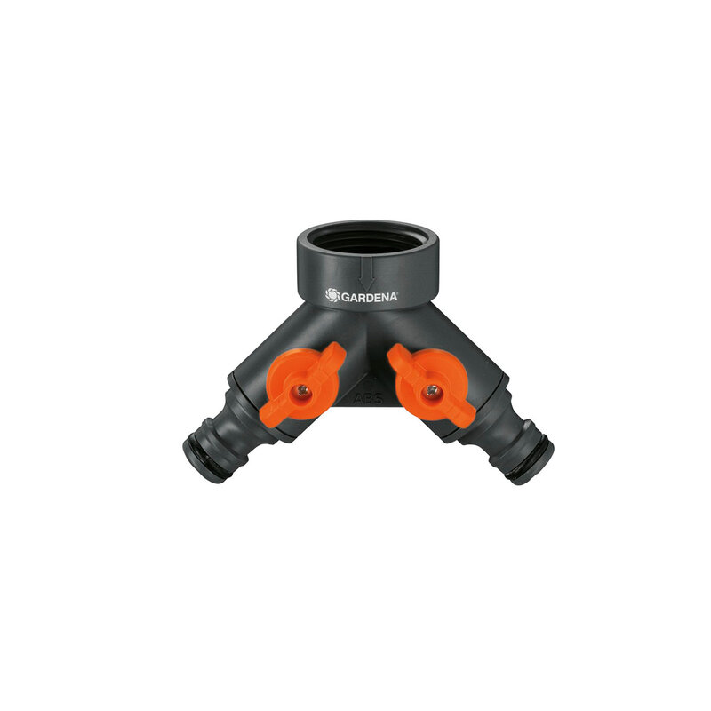Gardena razvodni ventil, dvokanalni 3/4" na 2x1/2"