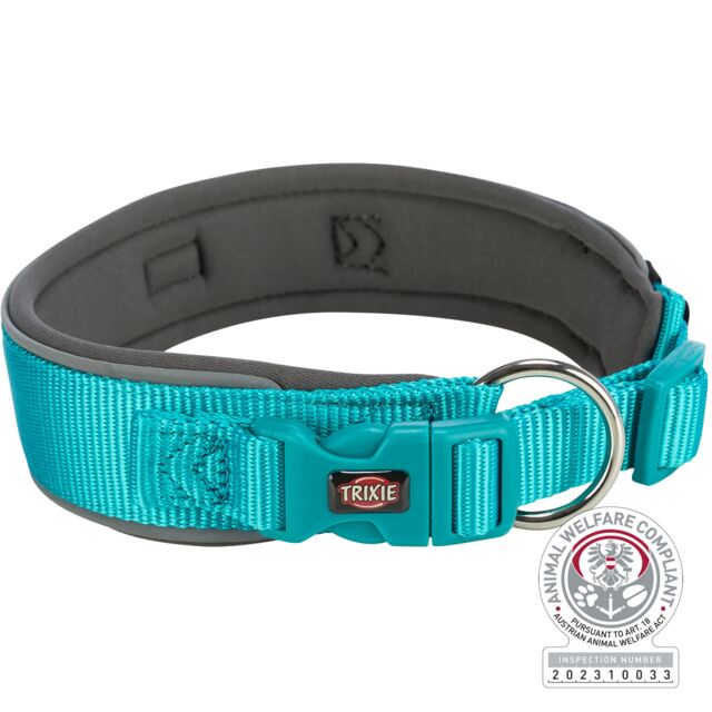 Ogrlica za pse 27-35cm Premium extra wide ocean TRIXIE 1995512