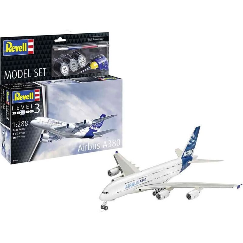 Revell Maketa Model Set Airbus A380 1:288