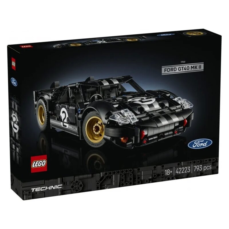 LEGO® Technic Ford GT40 MKII (1966) Trkački Automobil 42223