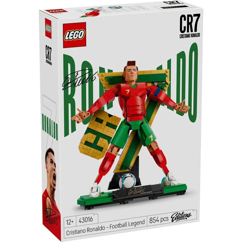 LEGO® Editions Cristiano Ronaldo – Fudbalska legenda (43016)