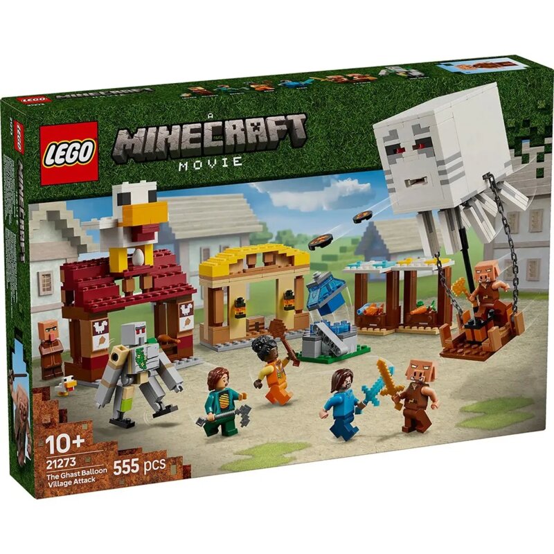 LEGO® Minecraft™ Napad balona Gasta na selo 21273