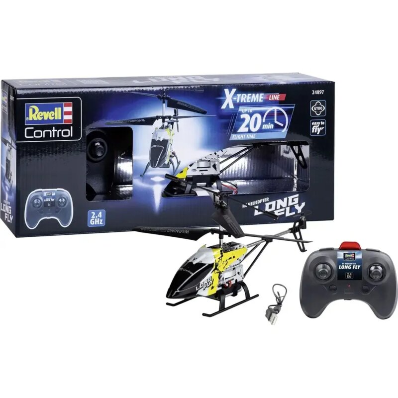Revell RC X-Treme Helikopter Long Fly – na daljinsko upravljanje