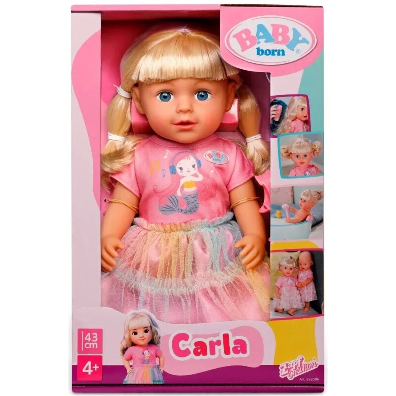 Baby Born Carla lutka 43cm
