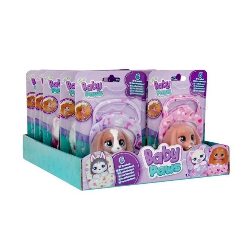 IMC Baby Paws Tiny figurica kućnog ljubimca sa cuclom i torbicom za povijanje
