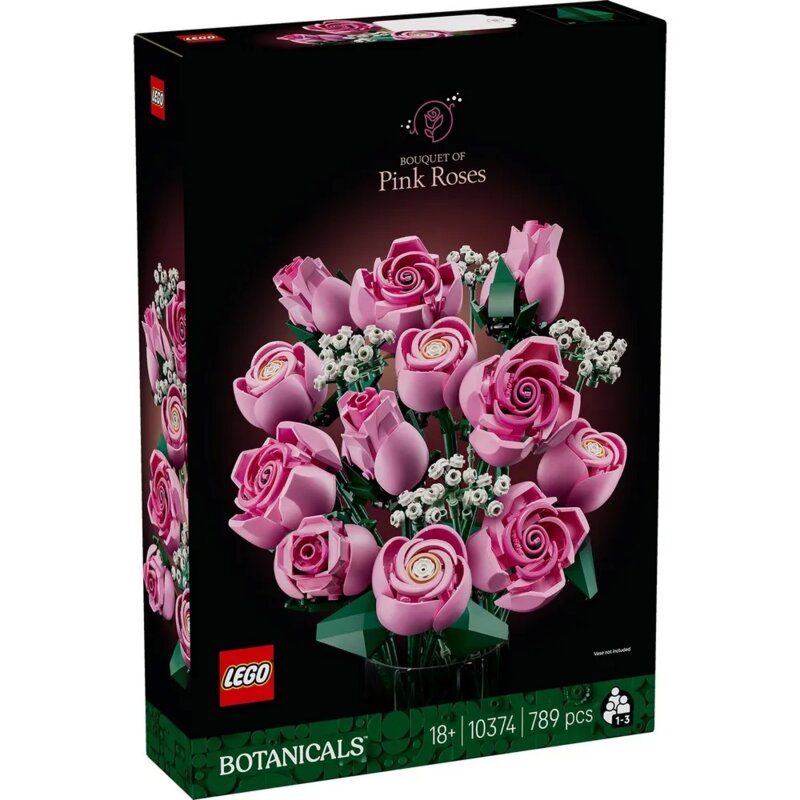 LEGO® Botanicals Buket ružičastih ruža (10374)