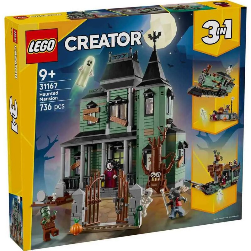 LEGO Creator 3u1 Ukleta kuća 31167
