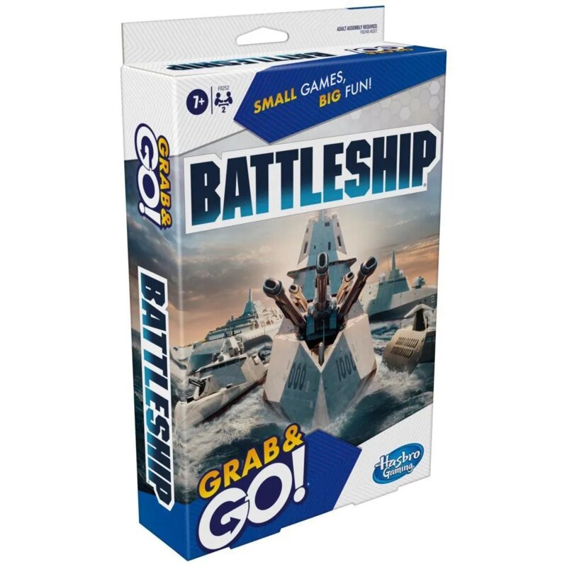 Battleship Grab and Go - Putna Verzija Društvene Igre Potapanje Brodova