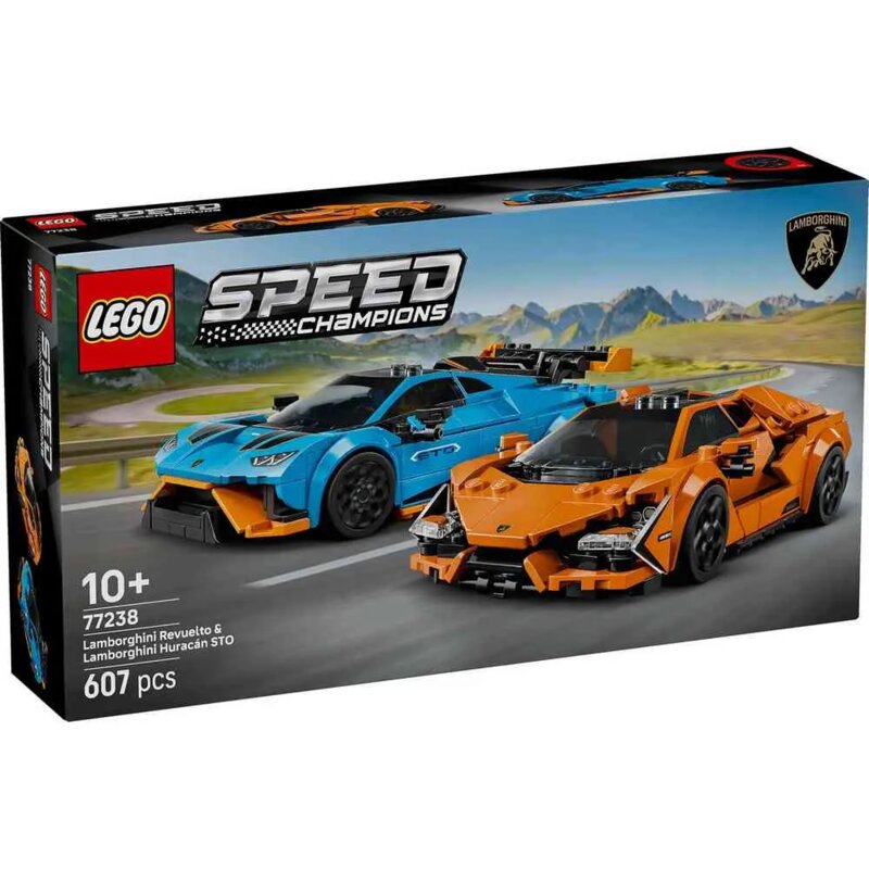 LEGO® Speed Champions Lamborghini Revuelto i Huracán STO (77238)
