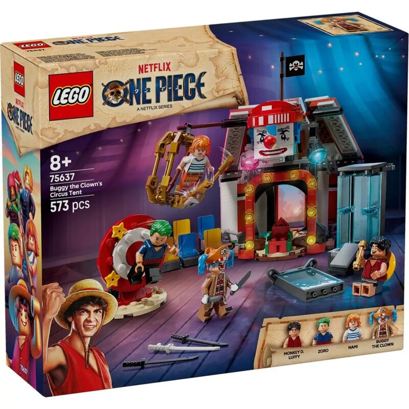 LEGO® ONE PIECE Bagijev cirkuski šator (75637)