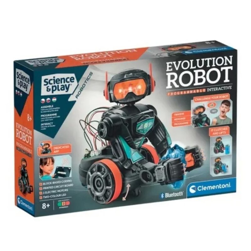 Clementoni Evolution Robot 2.0 – edukativni robot za decu 8+