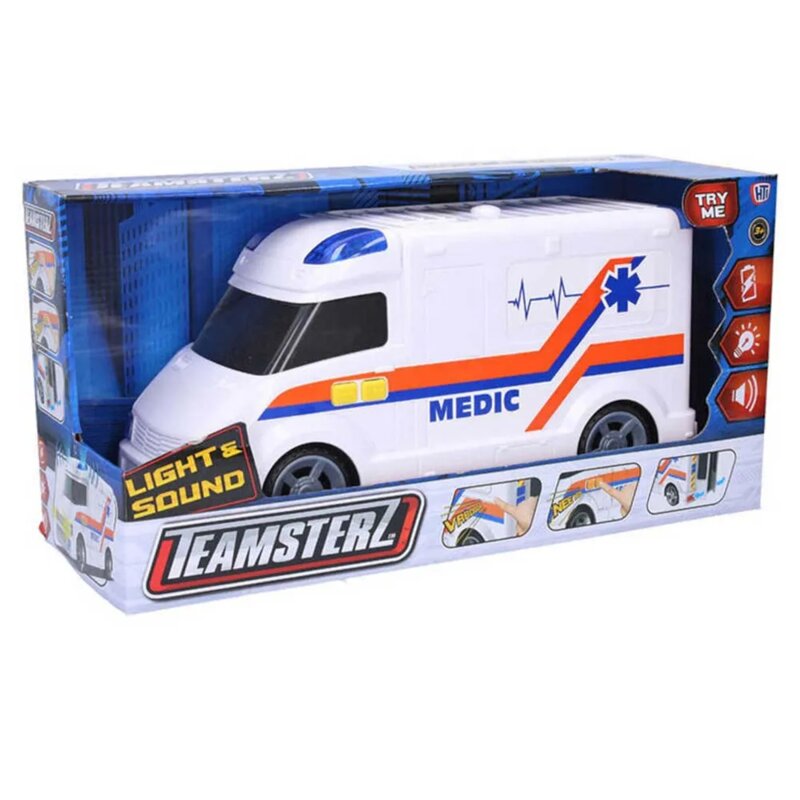 Teamsterz Maxi Ambulantno vozilo sa svetlima i sirenom