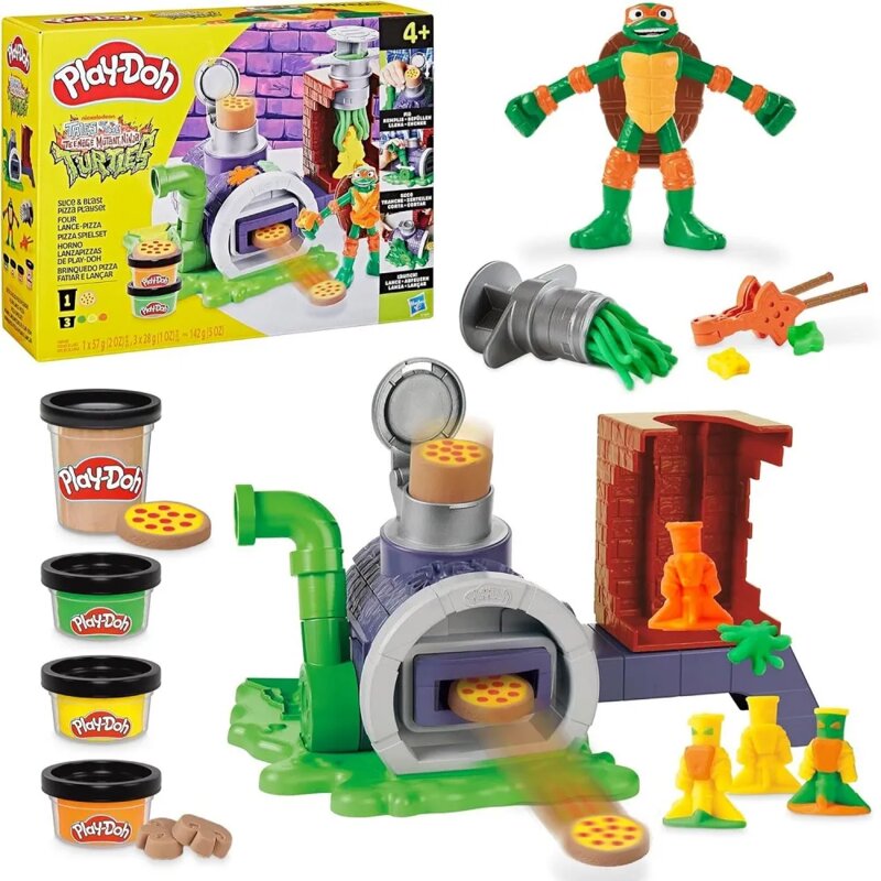 Play-Doh Nindža kornjače Pica Set za oblikovanje – Michelangelo