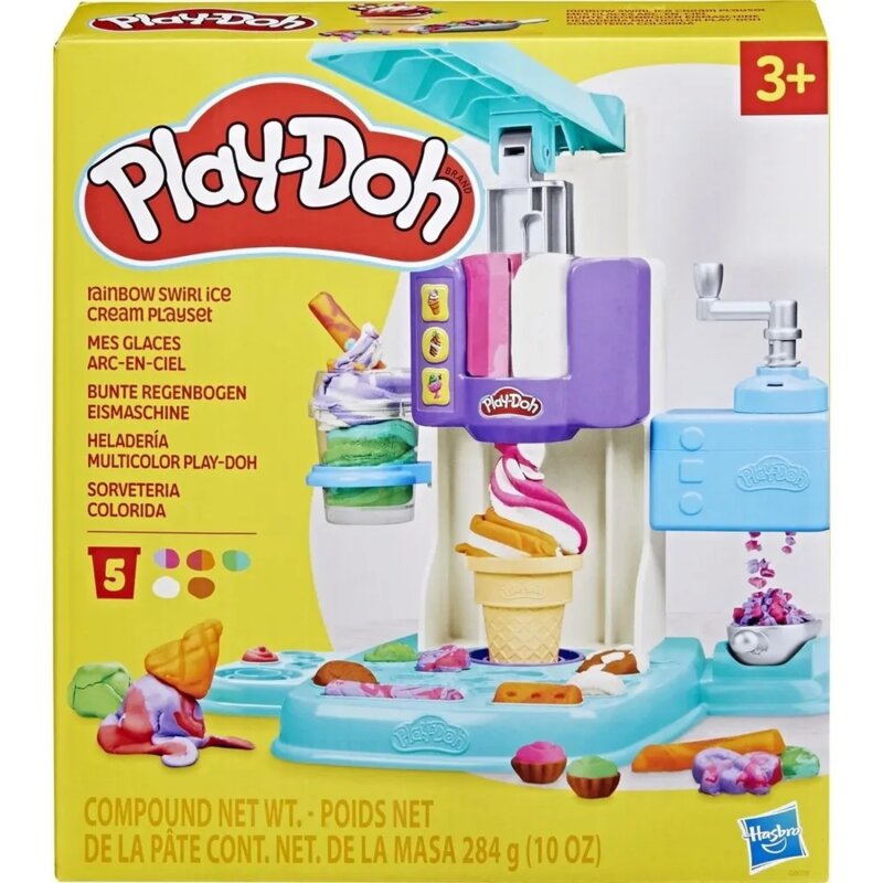 Play-Doh Rainbow Swirl – set za sladoled