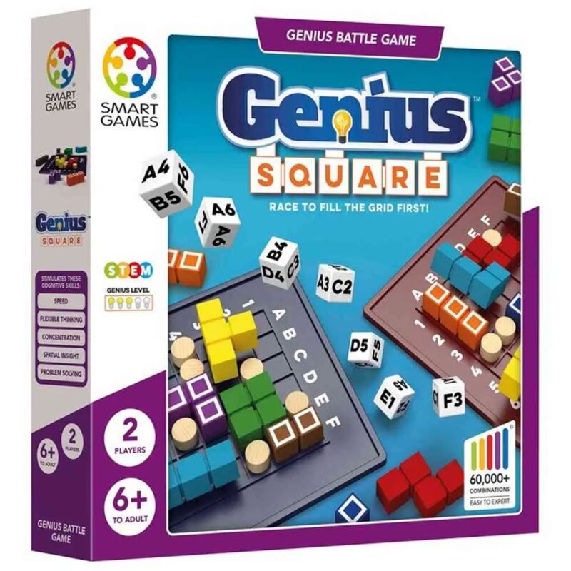 Smart Games Genius Square - Edukativna Logička Igra