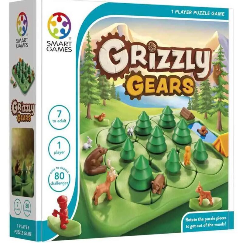 Smart Games Grizzly Gears – edukativna logička slagalica za decu