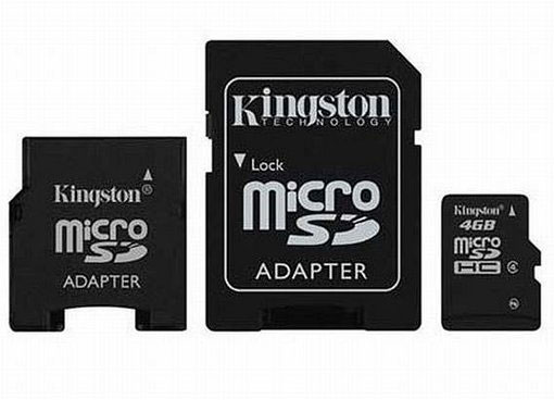 Kingston Micro SD kartica 4 GB sa 2 adaptera